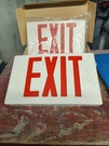 Etoplighting AGG745 Led Emergency Exit Fixture Double Face And Nob. Fixed Price $25.00.