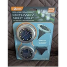 I-zoom Solar Led Pathway Night Lights 2 Pack Cool White Stainless Steel. Fixed Price $32.49.