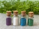 Miniature Dollhouse Fairy Garden SET/4 Pixie Dust Glass Jars Buy 3 Save $6. Fixed Price $8.75.