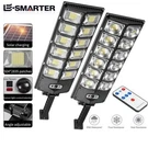 Solar Led Wall Light, 8000LM Waterproof With Motion Sensor & Remote For Garden. Fixed Price $47.49.