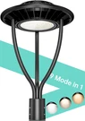 Adjustable 60W Led Post Light With Photocell - IP65 Waterproof Outdoor Fixture. Fixed Price $249.99.