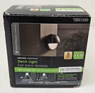Portfolio Deck Light Stair Low Voltage Led Black Finish 3WATT #2851299. Fixed Price $12.99.