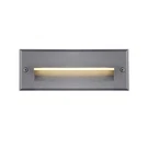 Kuzco Newport 10" Led Exterior Wall/step Light, Gray/frost Diffuser ER72410-GY. Fixed Price $108.80.