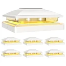 Volisun Post Cap Light Outdoor Waterproof 6PACK,SOLAR Fence - Ligh.... Fixed Price $63.56.