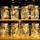 8 Pack Solar Mason Lights Lanterns,jars & Hangers Included 30LED Waterpro.... Fixed Price $41.95.