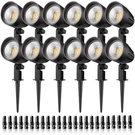 Crodial Low Voltage Landscape Lighting, 15W Led 12 Pack, Warm White. Fixed Price $125.79.