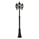 Artcraft Lighting AC8099 Black Classico 3-BULB Line Voltage Post. Fixed Price $853.55.