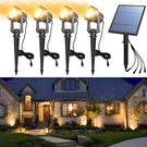 Solar Spot Lights Outdoor 4IN1 Landscape Dusk To Dawn Uplight. Fixed Price $54.92.