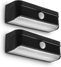 Home Zone Security Outdoor Solar Led Wall Lights - Motion Sensor, No Wiring, 2PK. Fixed Price $9.99.