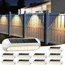 Ahaorigin Outdoor Solar Lights For Outside, 10 Bright Pack, White. Fixed Price $75.99.