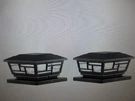Hampton Bay 3.5 In X Bronze Solar Post Cap W 5.5 Adaptor 2PK. Fixed Price $28.76.