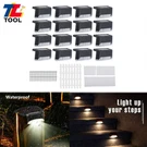 16 Pack Outdoor Solar Led Deck Lights Garden Patio Pathway Stairs Step. Fixed Price $17.41.