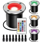 Ahsellus Rgbw Low Voltage Landscape In-ground Lights Led Well. Fixed Price $64.19.