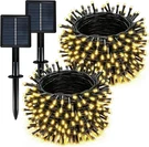 Solar String Lights Outdoor Waterproof Pack Total 66FT 200LED 8 Modes Twinkle. Fixed Price $29.99.