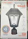 Gama Sonic Baytown Ii Bulb Black Outdoor Solar Weather Resistant Led Post Light. Fixed Price $104.78.