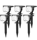 Eiuio Solar Outdoor Lights, 3 Lighting Modes Spot With Auto. Fixed Price $31.00.