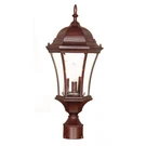 Acclaim Lighting Bryn Mawr 3 Post Mount, Burled Walnut - 5027BW. Fixed Price $88.00.