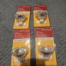 4 Pack Malibu MR16 Halogen Clear Bulbs 12V Landscape Yard Light ML20W16C. Fixed Price $20.00.