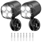 Ambaret Battery Operated Motion Outdoor Waterproof Lights, 800 2 Packs, Black. Fixed Price $40.99.