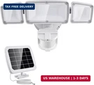 Glorious-lite Solar Security Lights 2400MAH Led Motion Sensor Outdoor, Rec. Fixed Price $64.98.