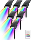 Rgb Christmas Solar 6-PACK, Multi-color(warm Cold And 12 Colorful Lights). Fixed Price $82.69.