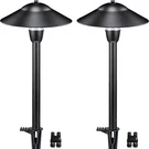 Sunvie Led Pathway Lights Low Voltage 12-24V 3W Landscape Lighting, Black. Fixed Price $60.30.