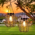 Hanging Solar Lanterns Outdoor Waterproof, Vintage Copper Lig.... Fixed Price $36.37.