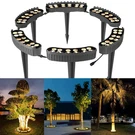 Gardencoin 72W Led Tree Ring Lights 3000K IP65 Waterproof Set. Fixed Price $179.99.