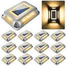 Crepow Solar Deck Driveway Dock Lights- Packs Waterproof 1200MAH. Fixed Price $90.21.