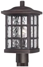 Quoizel Stonington 16 1/2" High Bronze Outdoor Post Light. Fixed Price $215.99.