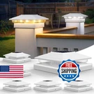 Volisun Solar Fence - Post Lights, Cap Outdoor Waterproof 6PACK. Fixed Price $70.95.
