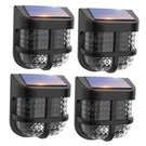 Energetic Solar Powered Garden Lights With Dusk To Dawn Sensors, 4 Pack Black. Fixed Price $58.65.