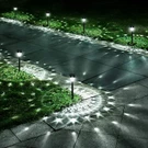 Urago Super Bright Solar Lights Outdoor WATERPROOF-10 Pack, Dusk To Dawn. Fixed Price $43.14.