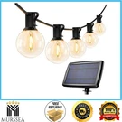 Wyzm 50 Ft Solar Led G40 Globe String Light 25-BULBS Shatterproof Patio. Fixed Price $58.99.