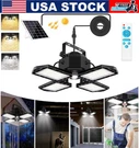Solar Pendant Light Outdoor Indoor 168LED Powered Motion Sensor Shed. Fixed Price $26.98.
