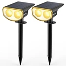 Kyosho Solar Spot Lights Outdoor Warm White, 38 Leds Landscape. Fixed Price $32.33.