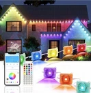 500FT Permanent Outdoor Rg Waterproof Smart Led Eaves Lights With App/remote. Fixed Price $80.99.
