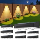 Solar Fence Lights Outdoor 8 Pack Waterproof High Brightness Upgraded 3 Led S.... Fixed Price $49.27.