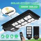 Much Commercial 3000W Solar Street Lights IP67 Led Dusk To Dawn Bright Road Lamp. Fixed Price $41.95.