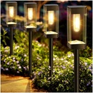 Gorrzai Bright Solar Pathway Lights Outdoor 8 Pack, Black. Fixed Price $69.58.