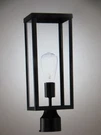Hukoro Cal 17.2 IN.1-LIGHT Matte Black Metal Hardwired Outdoor Post. Fixed Price $28.45.