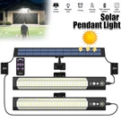 Solar Pendant Double Head 316LED Ourdoor Wall Lamp Garden Street Lights. Fixed Price $27.98.