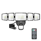 Onforu 5000LM Motion Sensor Outdoor Lights Plug IN,5 Head Lighting, IP65. Fixed Price $53.00.