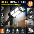 Rechargeable Solar Led Security Wall Light For Garden Garage Patio. Fixed Price $14.99.