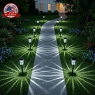 Lianglome Solar Pathway Lights Outdoor 12 Pack - IP55 Waterproof Powered. Fixed Price $50.63.
