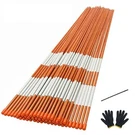 Snow Stakes Driveway Reflective Safety Markers 50 Pack 48 Inch Sunnyglade. Fixed Price $69.39.
