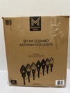 Members Marker Set Of Jumbo Pathway Lights Missing Poles. Fixed Price $44.99.