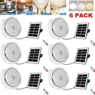 6 Pack Solar Powered Ceiling Pendant Light Remote Indoor Outdoor Lamp Waterproof. Fixed Price $77.98.