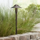 Kichler 22" High 2700K Led Bronze 6" Dome Path Light. Fixed Price $214.99.