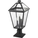 Z-lite 579PHBR-533PM-BK Talbot Post Light Accessories Black. Fixed Price $330.00.